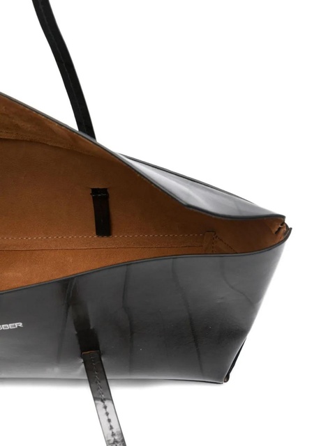 Christopher Esber Gondola Leaf patent leather tote bag - Black - zdjęcie produktu nr 2