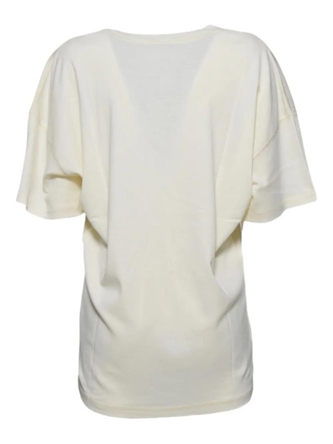 LEMAIRE seam-detail T-shirt - Neutrals - zdjęcie produktu nr 2