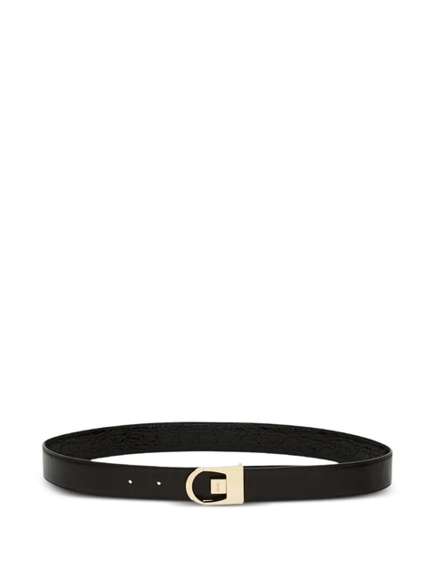 Saint Laurent reversible leather belt - Black - zdjęcie produktu nr 1