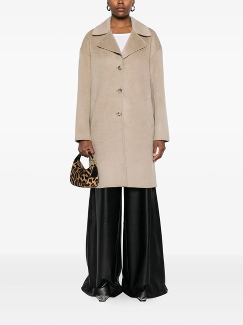 ANINE BING button-front coat - Neutrals - zdjęcie produktu nr 1