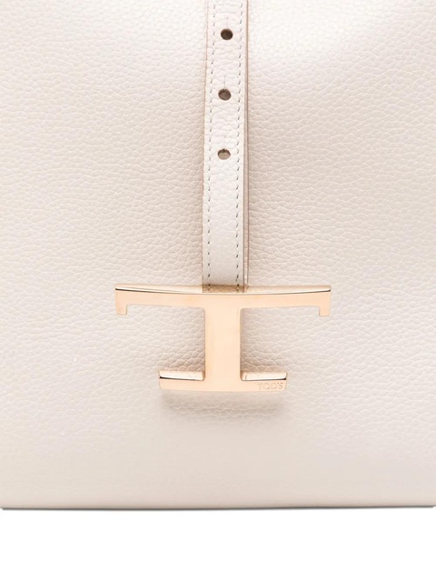Tod's mini T Timeless leather bucket bag - Neutrals - zdjęcie produktu nr 2