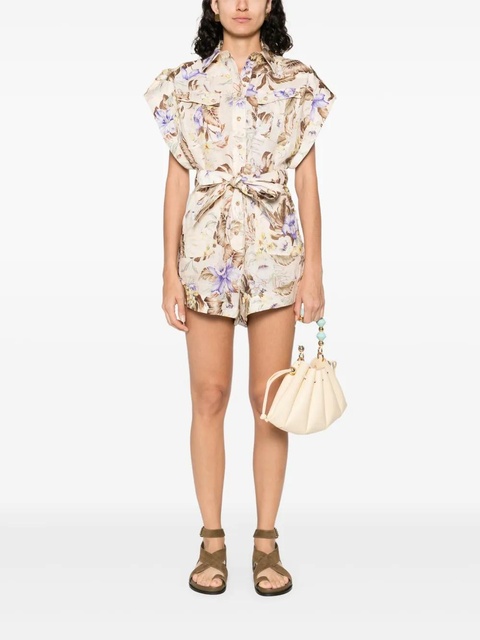 ZIMMERMANN Coco playsuit - Neutrals - zdjęcie produktu nr 2