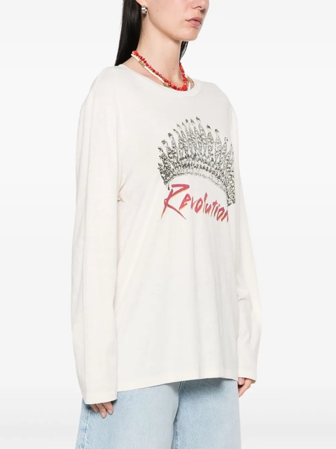 MARANT ÉTOILE Martine T-shirt - Neutrals - zdjęcie produktu nr 2