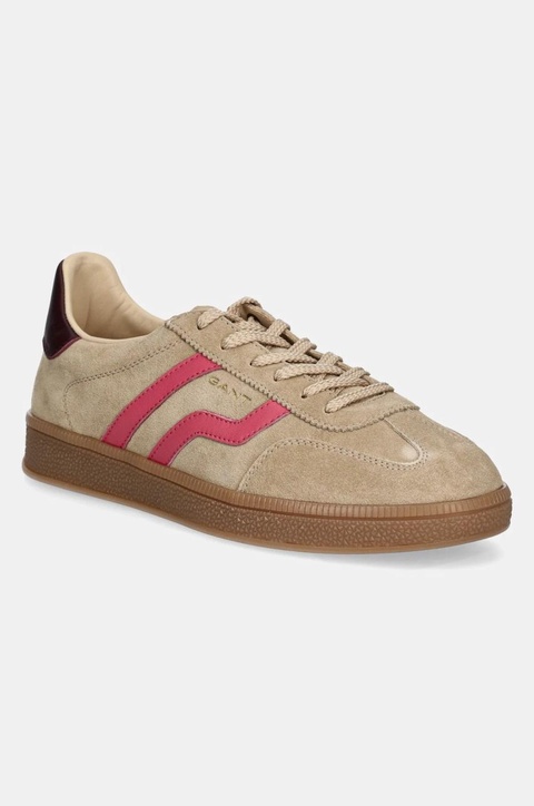 Gant sneakersy zamszowe Cuzima kolor beżowy 30533960.G443 - zdjęcie produktu nr 1