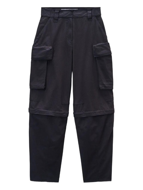 Alexander Wang detachable-panel cargo trousers - Black - zdjęcie produktu nr 1