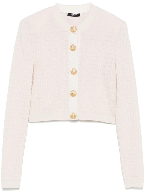 Balmain PB Labyrinth cardigan - Pink - zdjęcie produktu nr 1