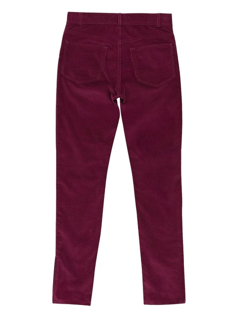 Loro Piana straight-leg corduroy trousers - Red - zdjęcie produktu nr 2