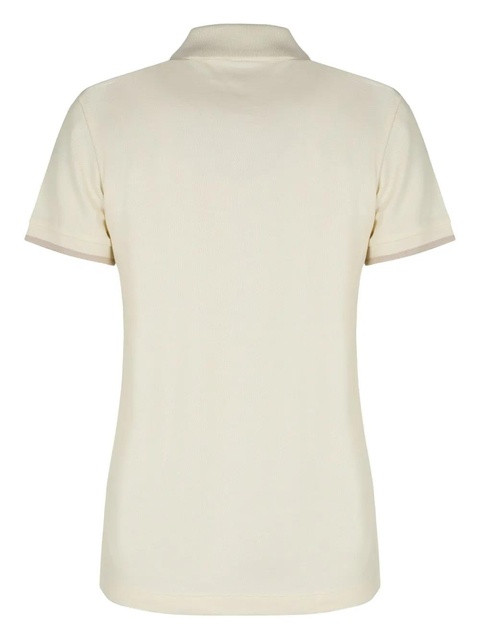 Moncler cotton polo top - White - zdjęcie produktu nr 2