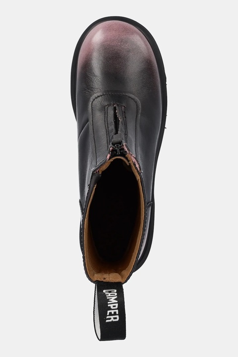 Camper botki skórzane Milah damskie kolor czarny na słupku K400776-008 - zdjęcie produktu nr 2
