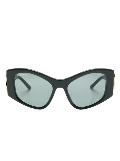 Balenciaga Eyewear Dynasty XL D-frame sunglasses - Green - zdjęcie produktu nr 1