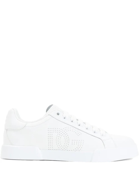 Dolce & Gabbana leather sneakers - White - zdjęcie produktu nr 1