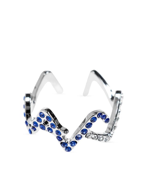 Marni crystal-embellished ring - Blue - zdjęcie produktu nr 2