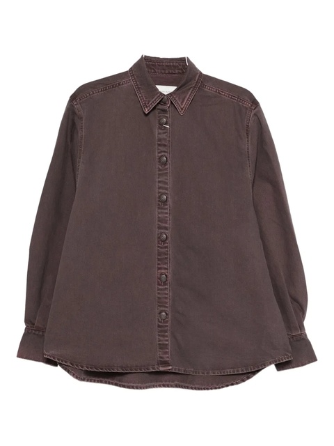 Magda Butrym button-down cotton shirt - Brown - zdjęcie produktu nr 1