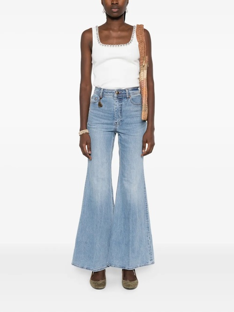 ZIMMERMANN embellished neckline top - White - zdjęcie produktu nr 1