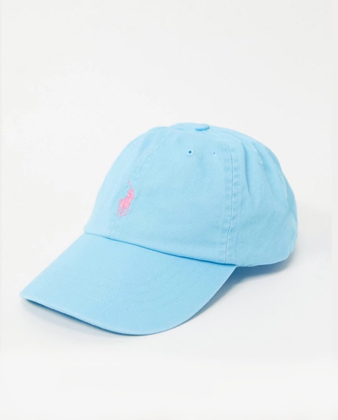 RALPH LAUREN - Turkusowa czapka Chino - zdjęcie produktu nr 1
