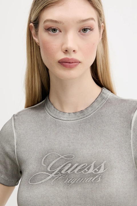 Guess Originals t-shirt damski kolor szary W5GP59 KCTT1 - zdjęcie produktu nr 2