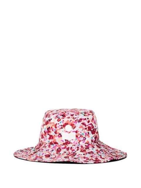 ISABEL MARANT reversible floral-print bucket hat - White - zdjęcie produktu nr 2