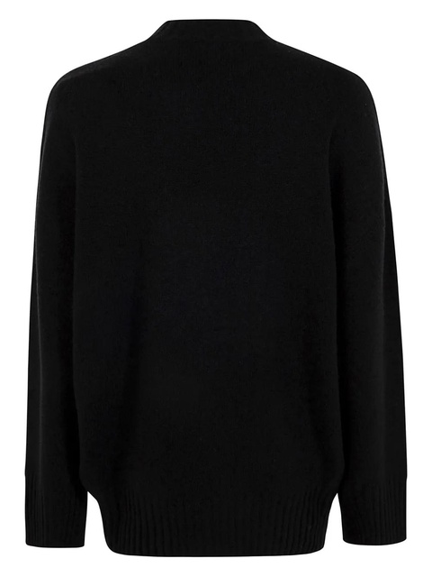 The Attico logo-embroidered sweater - Black - zdjęcie produktu nr 2