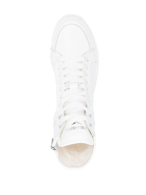 Zadig&Voltaire tonal high-top sneakers - White - zdjęcie produktu nr 2
