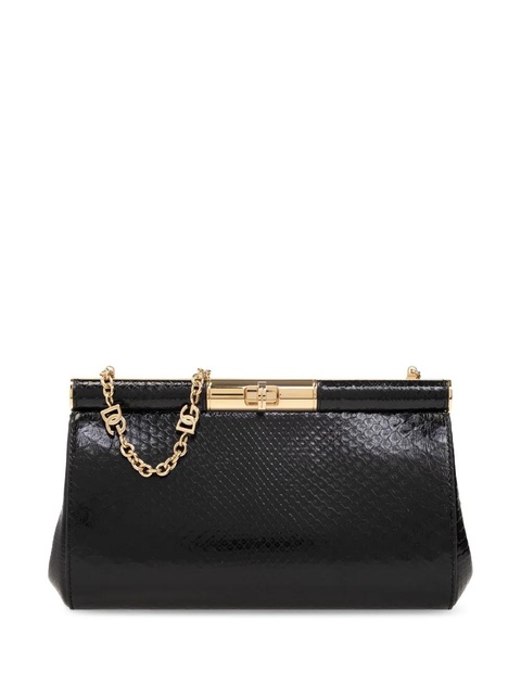 Dolce & Gabbana leather clutch bag - Black - zdjęcie produktu nr 1