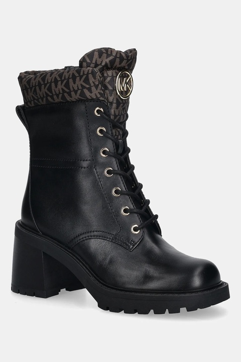 MICHAEL Michael Kors botki skórzane Cade damskie kolor czarny na słupku 40F5CAME6L.292 - zdjęcie produktu nr 1