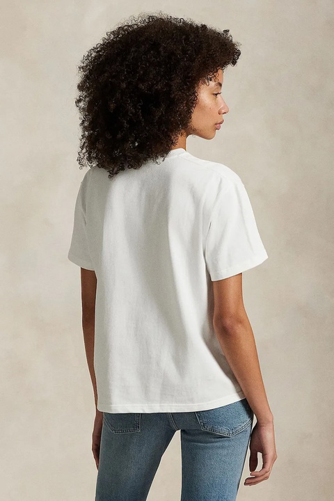Polo Ralph Lauren t-shirt bawełniany damski kolor biały 211967104 - zdjęcie produktu nr 2