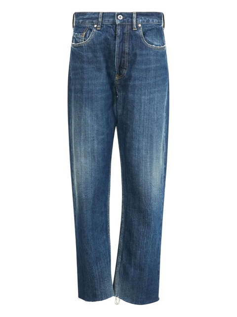 Maison Margiela five-pocket raw-edge jeans - Blue - zdjęcie produktu nr 1