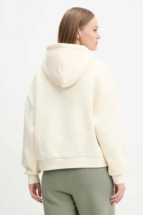 Karl Kani bluza damska kolor beżowy z kapturem gładka 61210078 - zdjęcie produktu nr 2