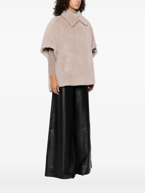 Max Mara Tebe Teddy cape - Neutrals - zdjęcie produktu nr 2
