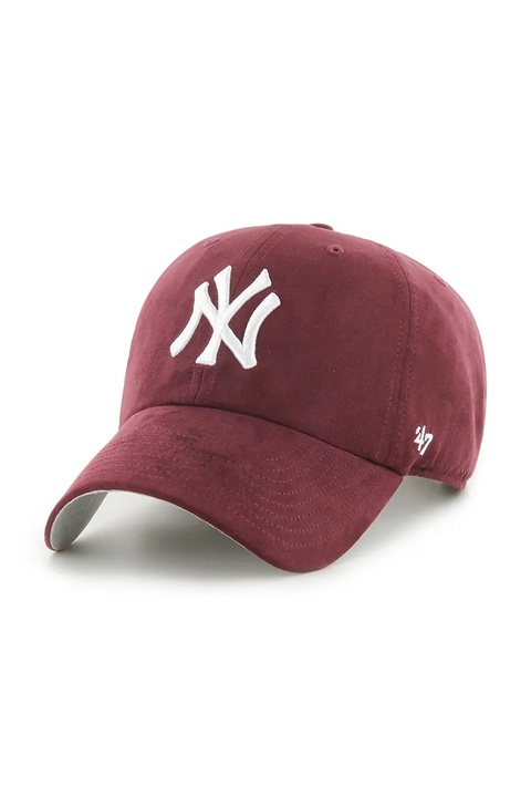 47 brand czapka z daszkiem MLB New York Yankees kolor bordowy B-BPSDE17USS-KM - zdjęcie produktu nr 1