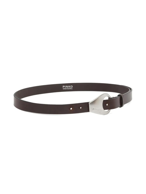 PINKO leather belt - Brown - zdjęcie produktu nr 2