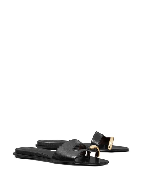 Tory Burch Pierced slides - Black - zdjęcie produktu nr 2