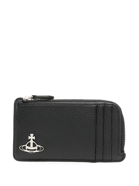 Vivienne Westwood Zip card holder - Black - zdjęcie produktu nr 1
