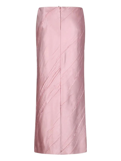 Sportmax satin maxi skirt - Pink - zdjęcie produktu nr 2