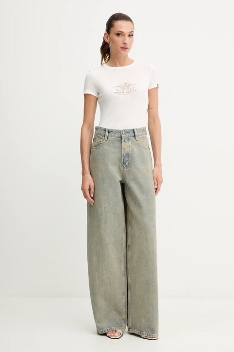 Miss Sixty jeansy damskie high waist 6S3JJ33300 - zdjęcie produktu nr 2