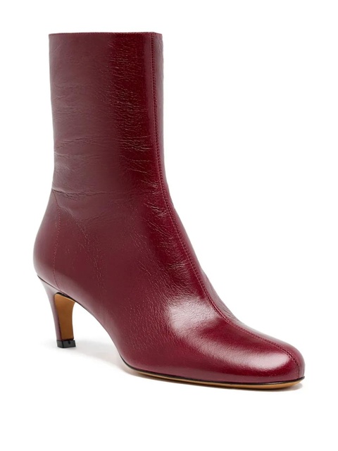 Proenza Schouler leather ankle boots - Red - zdjęcie produktu nr 2