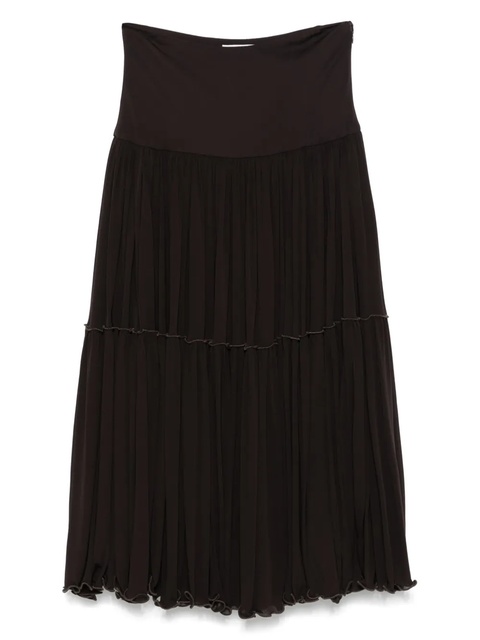 Jil Sander panelled skirt - Brown - zdjęcie produktu nr 1