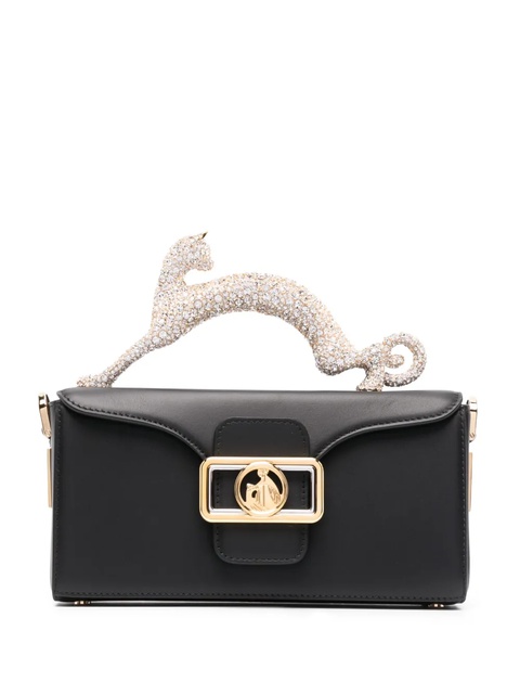 Lanvin rhinestone-embellished tote bag - Black - zdjęcie produktu nr 1