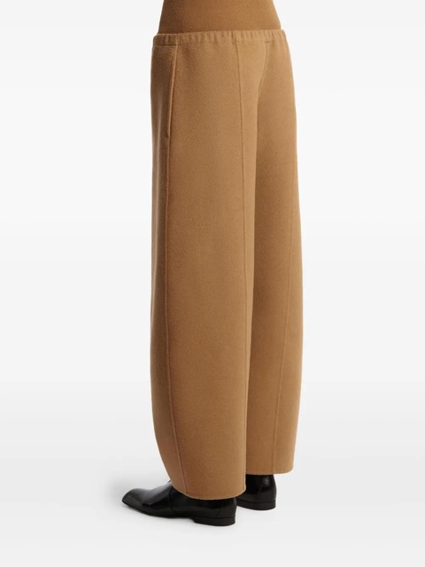 KHAITE elasticated clover trousers - Brown - zdjęcie produktu nr 2