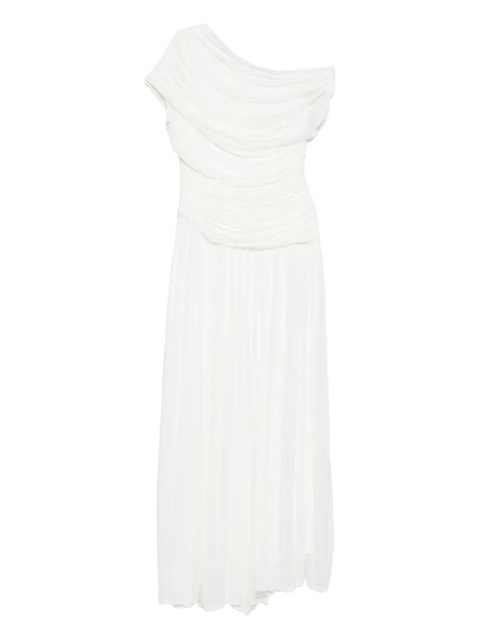 Simkhai draped one-shoulder dress - White - zdjęcie produktu nr 1