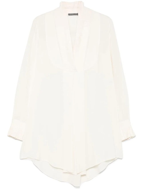 Alexander McQueen silk blouse - Neutrals - zdjęcie produktu nr 1