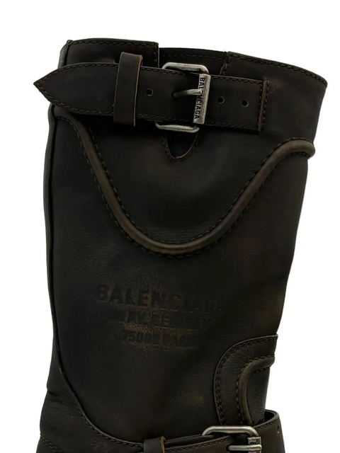 Balenciaga Venom buckled boots - Brown - zdjęcie produktu nr 2