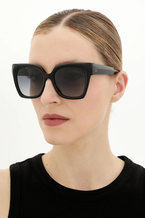 Tommy Hilfiger okulary przeciwsłoneczne damskie kolor czarny TH 2285/S - zdjęcie produktu nr 1