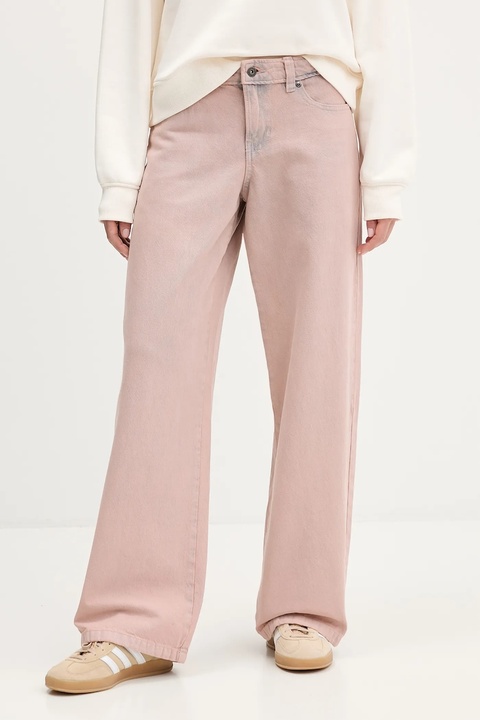 Dickies jeansy damskie kolor różowy DK0A87NM - zdjęcie produktu nr 1