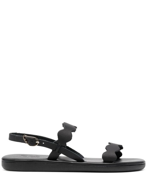 Ancient Greek Sandals Afro strap-detail sandals - Black - zdjęcie produktu nr 1