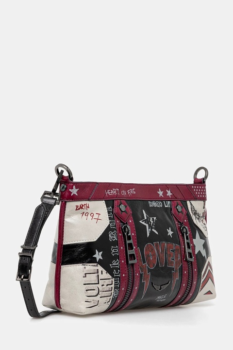 ZADIG&VOLTAIRE torebka skórzana kolor czarny LWBA03948 - zdjęcie produktu nr 2