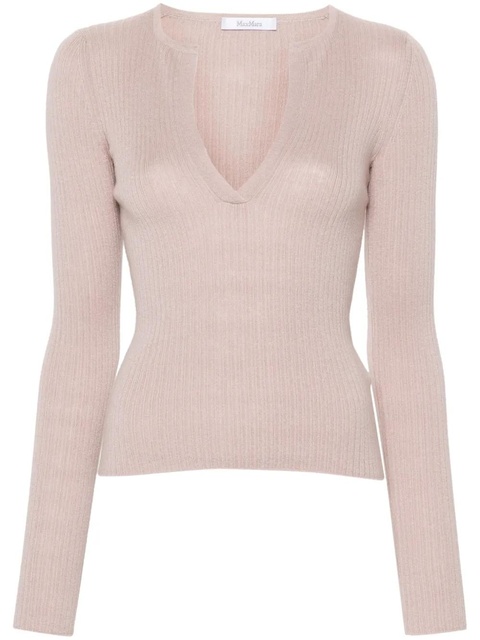 Max Mara ribbed-knit jumper - Pink - zdjęcie produktu nr 1