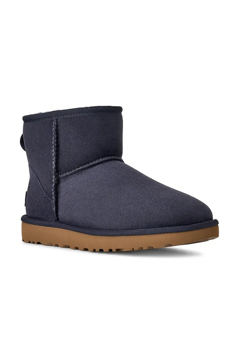 UGG śniegowce zamszowe Classic Mini II kolor granatowy 1016222.DKN - zdjęcie produktu nr 1