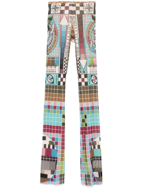 Jean Paul Gaultier Mire palazzo trousers - Blue - zdjęcie produktu nr 1