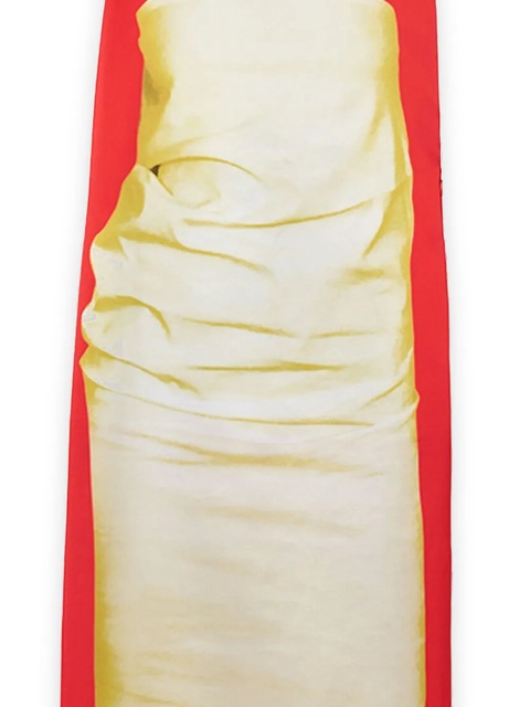 LOEWE bustier print dress - Neutrals - zdjęcie produktu nr 2